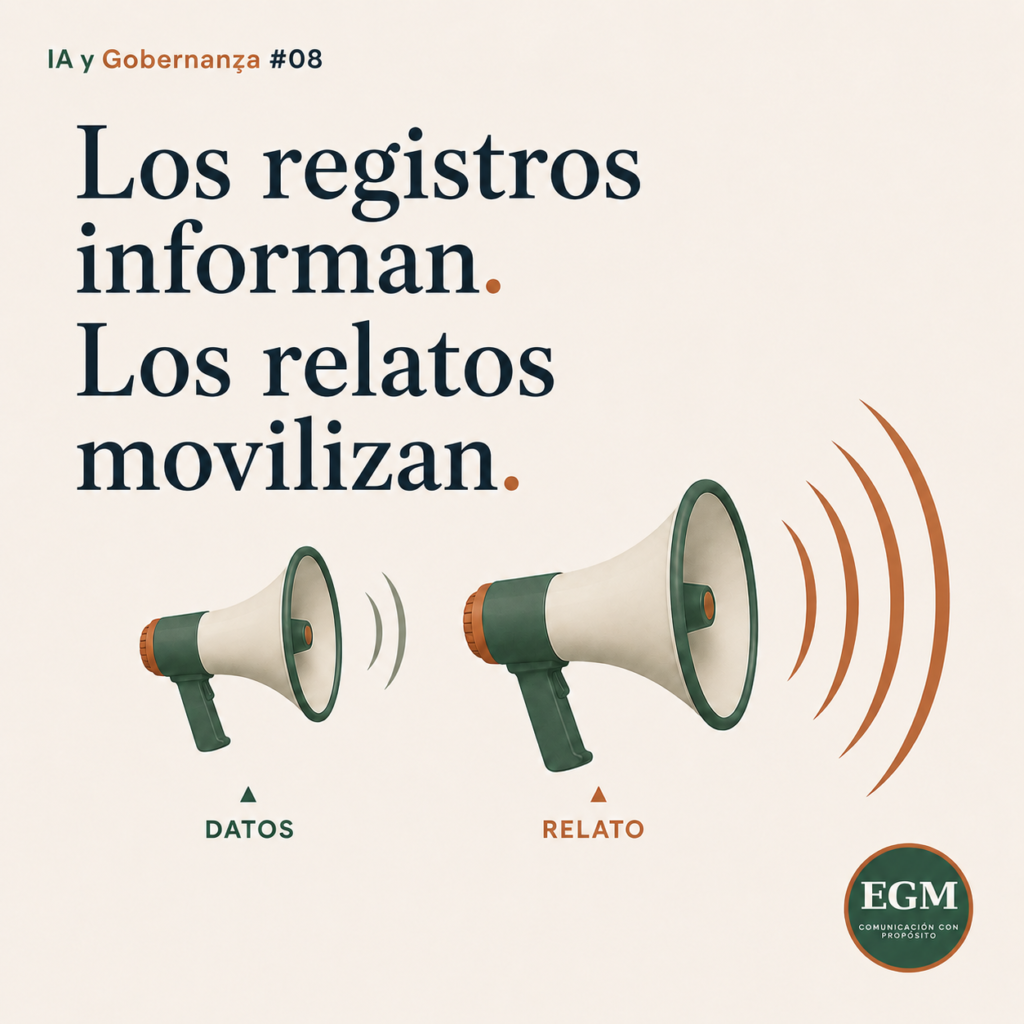 Tu entidad no tiene un problema de recursos: tiene un problema de relato