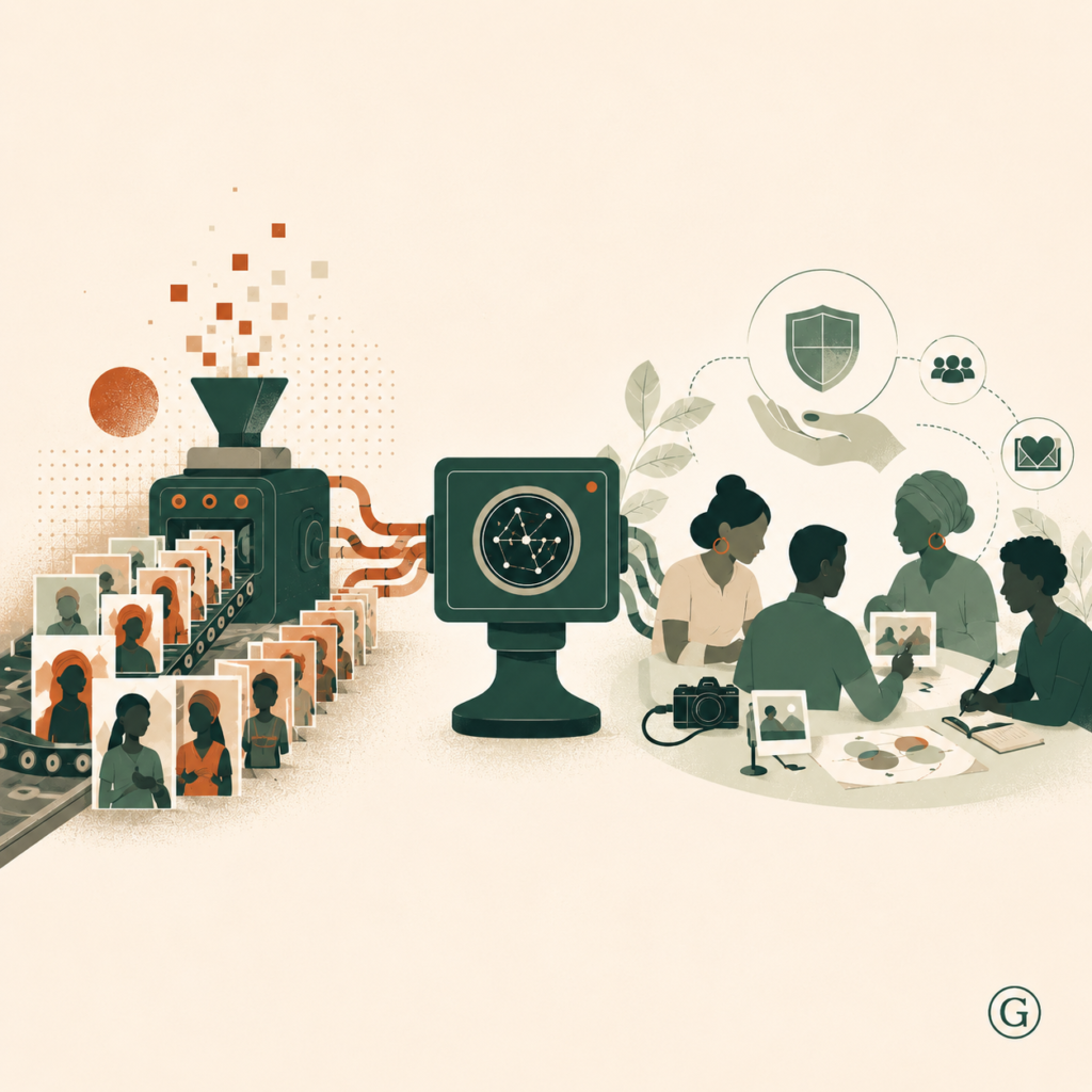 IA generativa i narrativa solidària: quan la tecnologia accelera el paternalisme visual