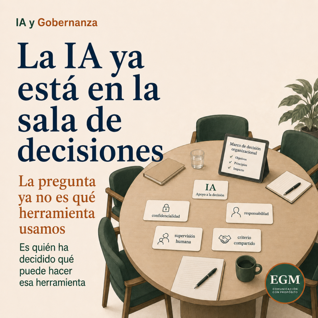La IA ya está en la sala de decisiones